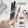 Delineador ultra fino de 0.1 mm delineador en pluma sombra para párpado inferior estilo ins de madre larga duración no se corre secado rápido femenino