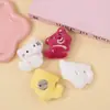 Broche de animal de peluche de dibujos animados, osito, gatito, cachorro, cerdito, accesorio para mochila de estudiante, accesorio para el cabello, accesorio para juguete