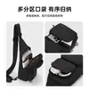 Bolso Cruzado Yakuss Gran Capacidad Ligero Resistente al Desgaste Bolso de Pecho para Viajes Diarios Bolso de Hombro con Múltiples Compartimentos Bolso de Viaje Casual para Hombres