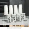Wu Ming Olla de Aceite de Vidrio Apertura y Cierre Automático Set Combinado de Frascos para Condimentos Cocina Hogar Botella para Salsa de Soja Vinagre Botella para Aceite