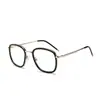 Estilo Ex Caja Todo Incluido Marco de Metal para Gafas Gafas Coreanas Anti-azul Gafas para Teléfono Móvil de Mujer Gafas Planas