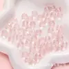Contas de Vidro Gelo Transparente Terra Contas Soltas Pulseira Colar Brincos Pingente DIY Feito à Mão Material para Joias Acessórios