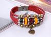 Pulsera Nacional de Piel de Vaca joyería no convencional fábrica mayorista venta directa joyería pulsera de cuero