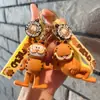 Llavero Lindo de Garfield de Dibujos Animados Llavero de Pareja Accesorios Colgantes para Mochila Llavero de Coche Regalo