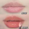 Gemeng silicone Lip Brush Flat Head Lip Film Brush Batom Dye Brush Eye Shadow Brush portátil Cavando Pincel de maquiagem multifuncional