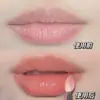 Gecomo Pincel Labial de Silicone com Cabeça Plana Pincel para Máscara Labial Pincel para Misturar Batom Pincel para Sombra de Olhos Pincel Multiuso Portátil para Maquiagem Labial