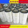Cartucho de filtro de remoção de poeira de filme PTFE elemento de filtro de recuperação de poeira revestimento industrial máquina de jateamento de areia cartucho de filtro de coleta de poeira