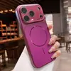 Transforme Instantaneamente em iPhone 18 Pro Max com a Capa Magnética Fosca Brilhante, Sensação de Alto Padrão para Apple 17, 16 Capa Protetora à Prova de Choque