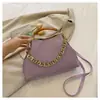 Bolsa de Cena Transfronteriza, Bolso Popular de Axila Texturizado, Bolso de Cadena de Moda, Nuevo Bolso de Pinza 2025, Bolso Bandolera de un Solo Hombro