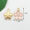 Fabricante de Accesorios de Joyería de Estilo Floral, Venta al por Mayor de Joyería DIY Hecha a Mano de Aleación, Accesorios de Joyería DIY con Goteo de Aceite Transfronterizo