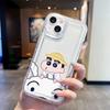 Funda de silicona con dibujos animados para Apple iPhone 14 Pro Max, transparente, suave, 11 y airbag.