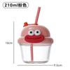 Mini Vaso de Agua Pequeño, Lindo Vaso de Paja de Vidrio de Dibujos Animados, Vaso Gordo para Actividades para Niños, Vaso de Agua para Niños