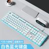 Forerunner Gx710 Set de Teclado y Ratón Alámbrico Silencioso Computadora Portátil Oficina Mecanografía Chicas Ultrafino Cabello