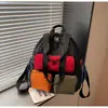 Bolsa de Maternidade Grande Capacidade para Estudantes, Nova Bolsa de Ombro Transversal Casual para Viagem, Conjunto Multifuncional com Haste de Puxar, Bolsa de Ombro Dupla