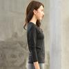 Fábrica de origen Jin'an camiseta deportiva de manga larga ajustada para mujer, fitness, yoga, top de manga larga para correr
