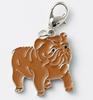 Chaveiro Pingente Pet Mais Vendido Shar-Pei Liga de Zinco Esmalte Joia Shih Tzu Colar Pingente Placa de Identificação para Cachorro