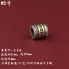 Pulsera de Abalorios de Plata Tibetana Plata Antigua Pulsera de Abalorios Budista Seis Palabras Mantra Joyería Accesorios Abalorios 1:1 Versión Plateada No Se Desvanece