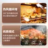 Máquina combinada de vapor y horno para restaurantes y comedores transfronterizos, horno de convección de aire caliente multifuncional comercial, vaporera y horno universal