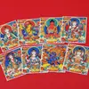 Pinturas Thangka Coloridas das Oito Divindades Búdicas Xizang Hotong Nepal Manjushri Samantabhadra Arte em Tela Microimpressão de Alta Definição