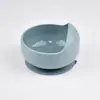 Tazón de Comida de Silicona Personalizado Transfronterizo, Ventosa para Bebé, Anticaída, Productos para Bebé y Maternidad, Vajilla Infantil al por Mayor, Tazón de Caracol