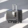 Maleta Infantil de 6 Ruedas Transfronteriza de 20 pulgadas para Equipaje de Mano con Función para Montar, Maleta Pequeña de Carrito con Contraseña, Equipaje de Viaje Personalizado