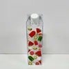 Amazon Xiyin temu Plataforma Transfronteriza Explosiones Fábrica de Tazas de Leche de Plástico de 500 ml En stock Impresión de logo