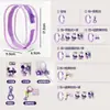 Bolsa de Carrinho de PVC Espesso de Alta Transparência em Forma de Q Bolsa de Armazenamento para Bonecas de Algodão Bolsa Suspensa à Prova de Poeira Bolsa para Exibição de Figuras de Brinquedo da Moda Boneca