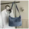 Comercio exterior estilo coreano casual transfronterizo 2026 nuevo diseño de mezclilla gran capacidad para el día a día bolso tote hombro bandolera
