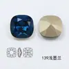 Rhinestones Cuadrados de Uñas Dongzhou de 16 mm, Coloridos Cuadrados y Redondos de Rhinestones de Uñas Artísticas DIY de Moda, Decoraciones Cuadradas de Uñas Artísticas al por Mayor