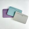 Soporte para Tarjetas Ins para Mujer Venta al por Mayor Soporte para Tarjetas de Crédito de Cuero Soporte para Tarjetas PU Mini Ligero Negocios Cuero Soporte para Tarjetas de Visita