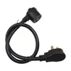 Cable de Extensión de Enchufe y Toma de Corriente Industrial de Tres Polos Estilo Americano para Nueva Energía, Cable de Alimentación Médico de Alta Potencia Estándar de EE. UU. para México