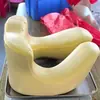 Almohada en Forma de U al por Mayor Almohada para Siesta de Oficina Almohada Cervical Color Sólido Portátil para Viajes Almohada para Cuello de Espuma Viscoelástica con Logo