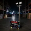Unidade de iluminação de elevação móvel, holofote LED de emergência, unidade de iluminação de elevação para veículos, unidade de iluminação de elevação móvel