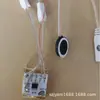 Caja de regalo navideña luminosa LED con luz de 3v con interruptor de control magnético del fabricante, traje de accesorios con módulo de sonido musical