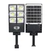 Poste de Luz Solar com Sensor Integrado de Linha Dupla, Estilo Industrial para Exterior Rural, Luz de Alta Luminosidade para Gramado, Luz de Jardim para Iluminação