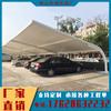 Venta al por mayor de fábrica estructura de membrana estadio al aire libre cobertizo de visualización cobertizo para bicicletas coches toldo cobertizo de estacionamiento retardante de llama resistencia a la presión