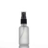 Frasco gotero transparente para aceite esencial, frasco pulverizador de 20 ml, multiespecificación, subbotella cosmética portátil, frasco de vidrio esmerilado al por mayor