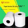 Papel de impressão térmica 80x80 papel de recibo de supermercado pedido de comida para viagem papel de impressão de cozinha de hotel papel de caixa registradora 8080
