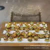 Gafas de Sol de Cobre Puro Adai Wengwan Accesorios Versátiles Pulseras DIY Cuentas Espaciadoras Cuerda para Tejer Colgantes Accesorios Creativos