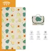 Película de Aluminio Fondo Esterilla de Picnic Esterilla Impermeable Tienda de Campaña de Aluminio Esterilla de Camping Césped de Camping Esterilla de Piso Portátil
