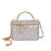 Bolsas Femininas Transfronteiriças 2026 Novo Estilo Ombro Único Transversal Pequena Quadrada Tendência Versão Coreana Bolsa Caixa Estilo Chanel Moda Porta-Moedas