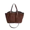 Bolsa de mão estilo retrô para mulheres, nova bolsa de ombro da moda 2026, bolsa tote tipo saco de grande capacidade para o dia a dia, moderna