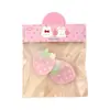 Lindos Pinzas para el Cabello y Accesorios de Fresa Estilo Girly para Estudiantes, Pasadores Versátiles para Flequillo y Cabello Suelto