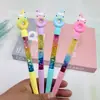 Donut Unicornio Nuevo Bolígrafo para Niñas Bolígrafo para Examen Estudiantil Bolígrafo Hada Japonés y Coreano Bolígrafo de Gel con Arena Movediza Comercio Exterior