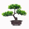 Planta Artificial Pino de Bienvenida Bonsái Flor de Simulación Hierba Acuática Accesorios para Moldeo por Inyección DIY Fabricante de Bonsáis de Plantas Verdes Suministro al por Mayor