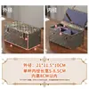 Caja de Regalo de Brocado Canción de Margarita, Colección de Joyas y Jadeíta, Joyero, Nogal Decorativo, Artesanías, Taza de Té, Caja de Brocado Jianzhan