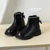 Liquidación de Otoño/Invierno Botas de Cuero para Niños Zapatos de Algodón Zapatos Casuales