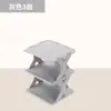 Prateleira de Sapatos Simples Multifuncional para Porta Economizadora de Espaço para Dormitório Costura em Camadas Prateleira de Armazenamento Personalizada Prateleira de Armazenamento de Plástico