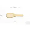 Colher de Cozinha Estilo Japonês, Colher de Sushi, Ferramenta Colher de Cozinha, Colher de Bambu, Colher de Sushi, Colher Espátula, Colher