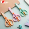 Tesoura de Aço Inoxidável para Papel Doméstico, Tesoura de Escritório, Tesoura Cartoon, Ferramentas Manuais DIY, Tesoura Infantil